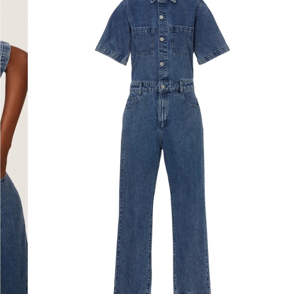 DL1961 Blue Denim Jumpsuit